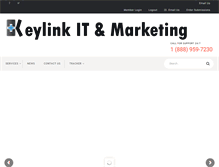 Tablet Screenshot of keylinkit.com